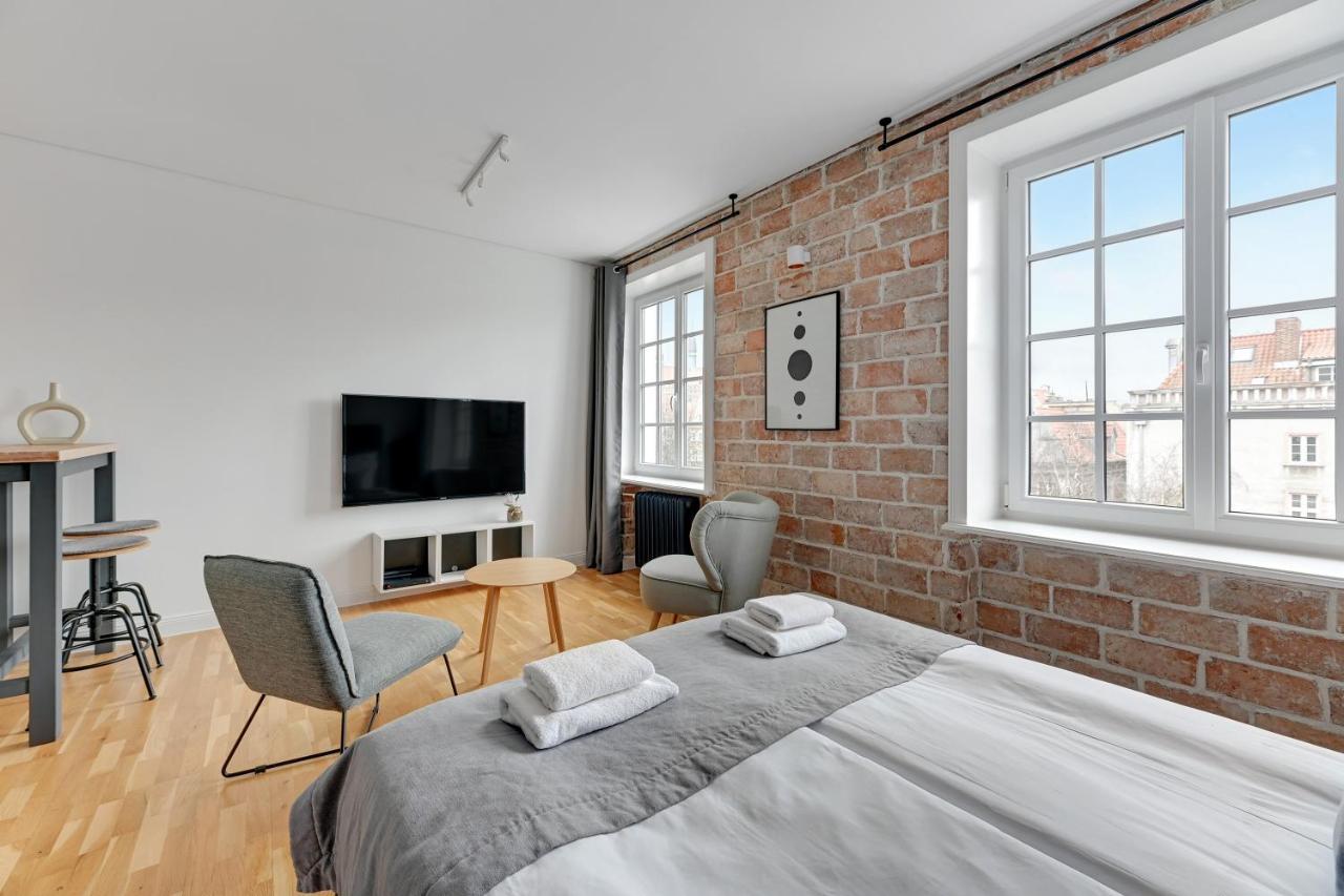 Szeroka Boutique By Downtown Apartments Gdansk Luaran gambar